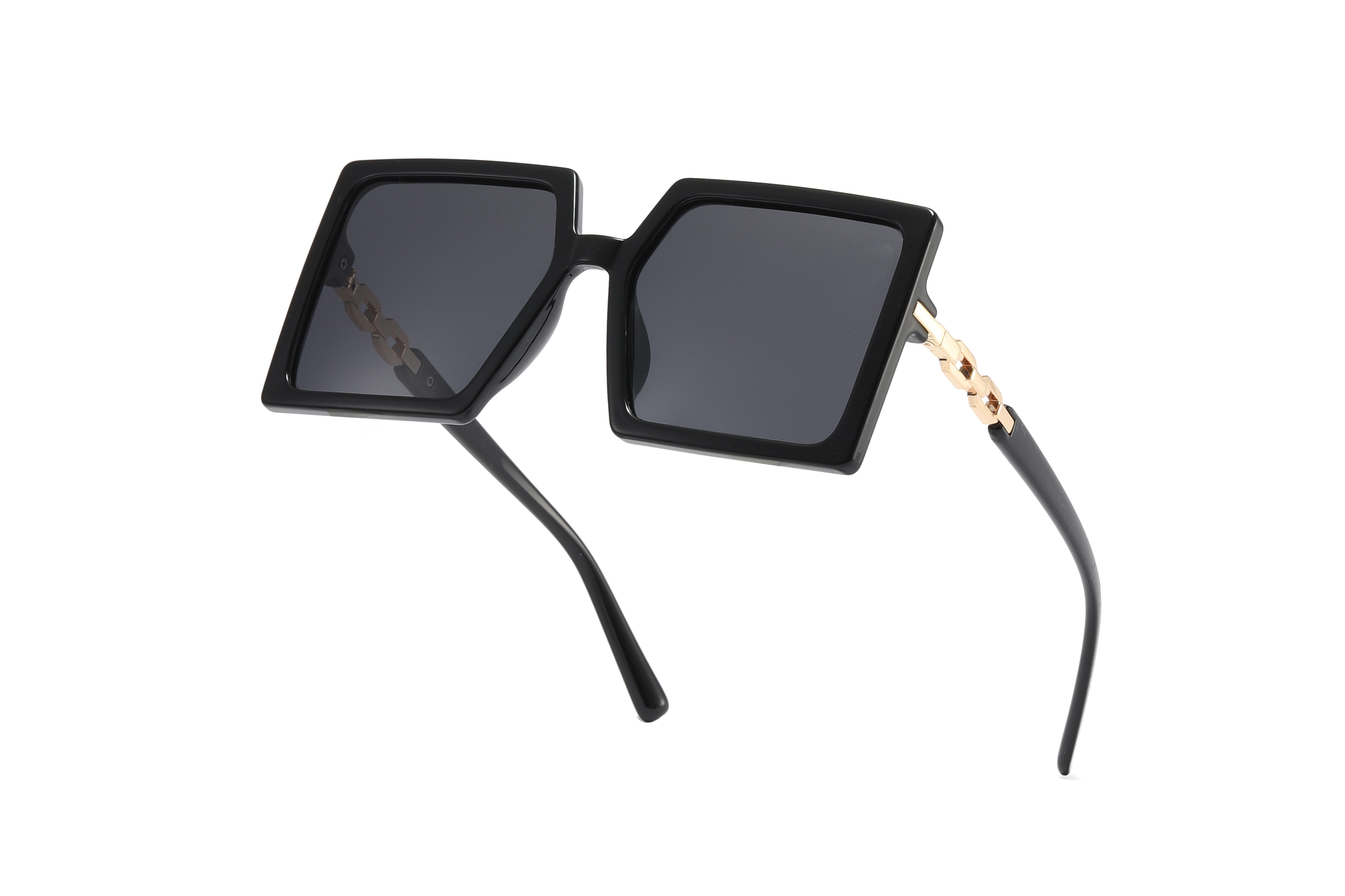 Gafas de sol de PC de moda de gran tamaño 81803