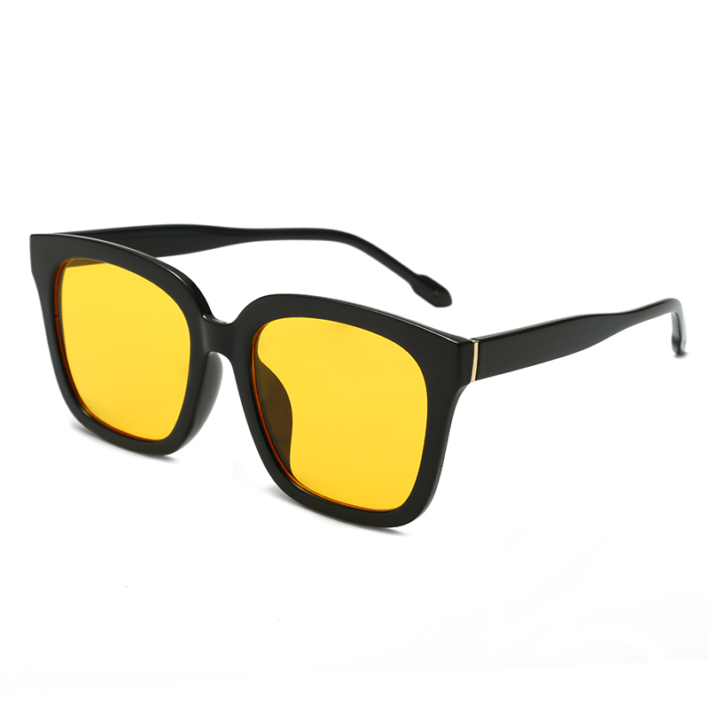 Artículos listos de estilo Wayfarer Colores de cristal Mujeres/PC Unisex UV400 Gafas de sol #99902