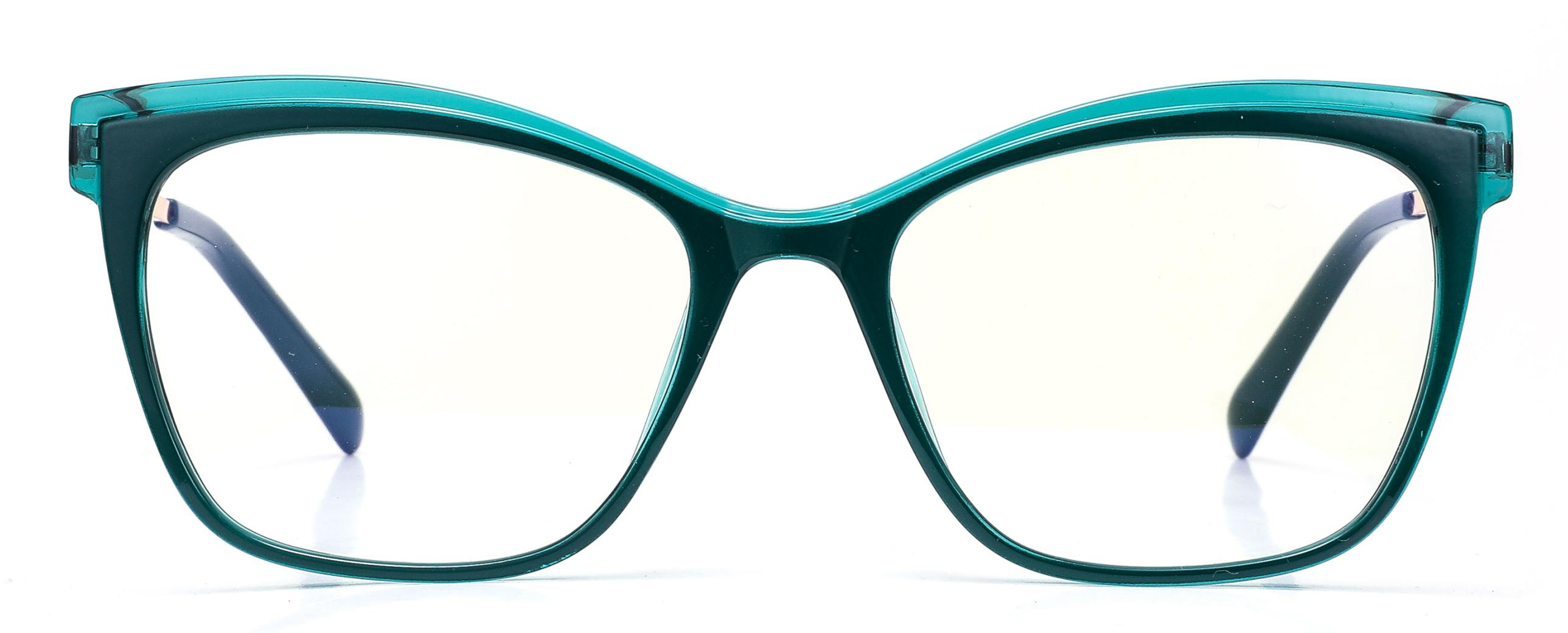 Diseño de marco redondo transparente de ojo de gato preparado Readymir