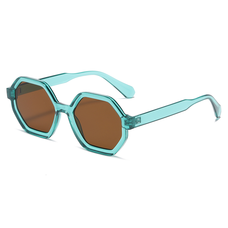 Diseño de moda Gafas de sol de mujeres geométricas PC POT #81491